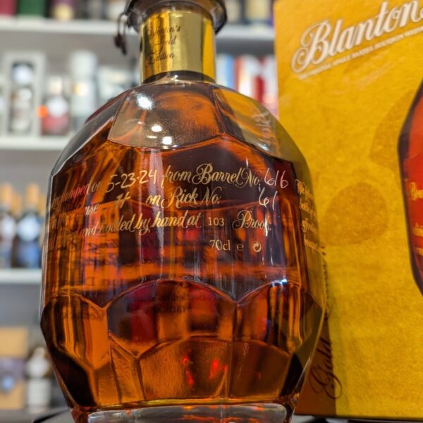 Blanton’s Gold bourbon for sale - Image 4